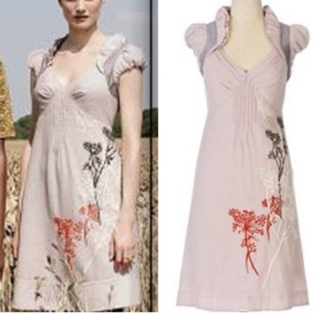 Floreat Anthropologie Rare Fruit Moon Boho Dress
